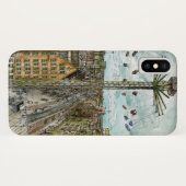 Bestemmingen | Waterverf Europese Swing Ride Case-Mate iPhone Case (Achterkant (horizontaal))