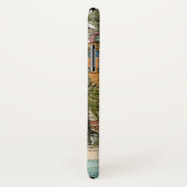 Bestemmingen | Waterverf strand en gebouwen Case-Mate iPhone Case (Achterkant / rechts)