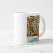 Bestemmingen | Waterverf strand en gebouwen Jumbo Mok (Voorkant rechts)