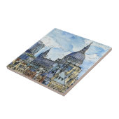 Bestemmingen | Waterverf Thames Waterfront Tegeltje (Zijkant)