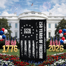 Bestendige Amerikaanse Geest voor het 250-jarig Ju Spandoek