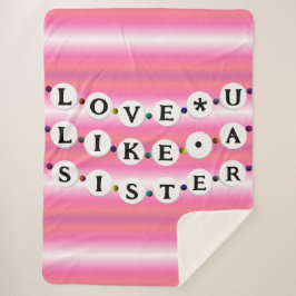 Bestie Armband - Vriendschapsontwerp (18 kralen) Sherpa Deken