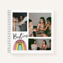 Bestie beste vrienden voor altijd regenboog foto c notitieboek
