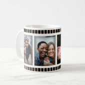 Bestie BFF Multi Photo Strip Coffee Mok (Voorkant links)