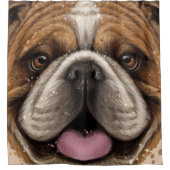 Bestie Bulldog Douche rideau (Devant)