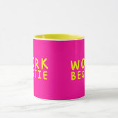 Bestie de travail Mug (Centre)