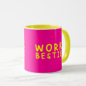 Bestie de travail Mug (Devant droit)
