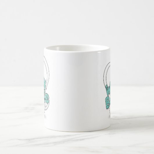 Bestie de travail Mug (Centre)