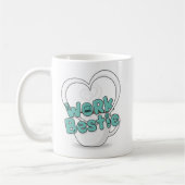 Bestie de travail Mug (Gauche)