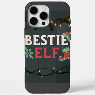 BESTIE ELF Kerstthema iPhone 16 Pro Max Hoesje