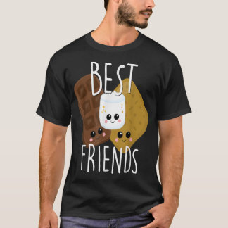 Bestie Gift Cute Food BFF Best Friend Smores Scout T-shirt