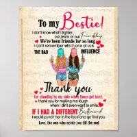 Bestie Gifts | Brief aan mijn dochter Hartelijk da