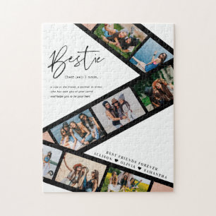 Bestie   Moderne 8 Fotofilmstrook Collage Legpuzzel
