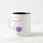 Bestie Mug : Meilleur Mug De Thé, Personnalisé (Devant gauche)