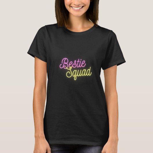 Bestie Squad Best Friends Forever T-shirt (Voorkant)