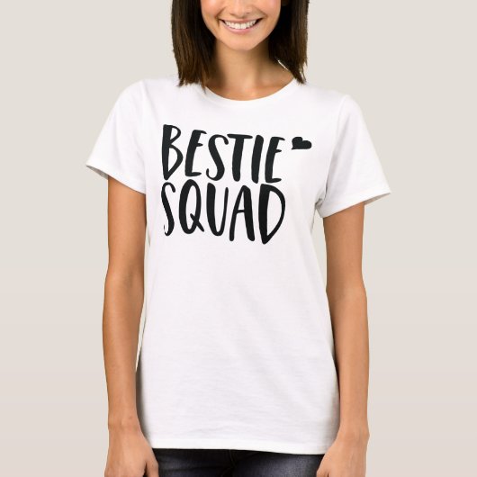 Bestie Squad Flowy Top (Voorkant)