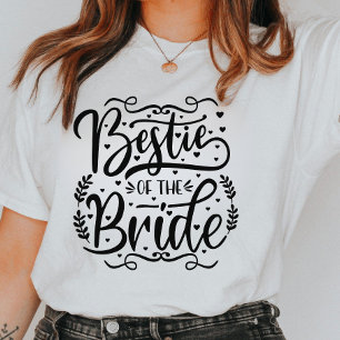 Bestie van de bride Shirt van het team van Brida