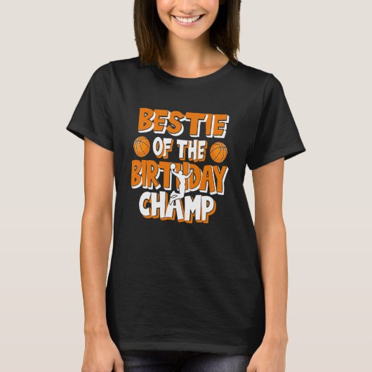Bestie van de wedstrijd Champ Boys Basketball T-shirt (Voorkant)
