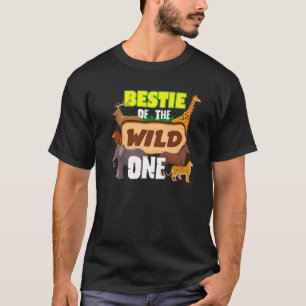 Bestie van de Wilde One Zoo Keeper Safari Animal B T-shirt