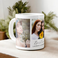 Besties 3-foto sjabloon vriendschap