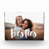 Besties | Best Friend Script Overlay Fotoblokken (Voorkant)