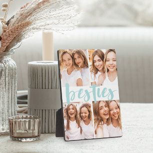 Besties Best Friends 4 Photo Collage Fotoplaat