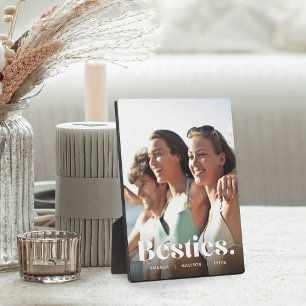 Besties   Best Friends Overlay & Names Photo Fotoplaat