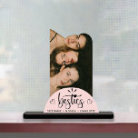 Besties Best Friends Photo Sculpture Cutout<br><div class="desc">Besties captivantes Meilleurs Amis Photo Sculpture Cutout - Art personnalisé pour vos souvenirs précieux. Découvrez nos superbes Besties Best Friends Photo Sculpture Cutouts - la façon parfaite d'élever vos souvenirs chéris à un tout nouveau niveau d'expression artistique. Éloignez-vous des cadres photo classiques et embrassez le charme captivant de ces Statues...</div>