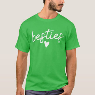 Besties Beste Vriend Schattige Beste Vriend Bestie T-shirt
