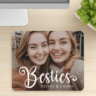 Besties beste vrienden aangepaste namen foto muismat