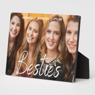 Besties   Beste Vrienden Gepersonaliseerde Namen F Fotoplaat