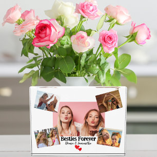 Besties, BFF,5 Aangepaste foto's, Modern, Schattig Fotoblokken