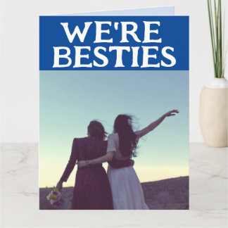 BESTIES BFF ALS LUCY & ETHEL HELLO KAART