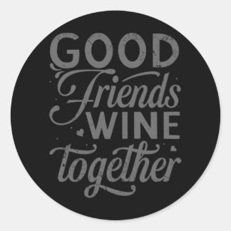 Besties BFF Heart Beste vrienden Bestie Ronde Sticker