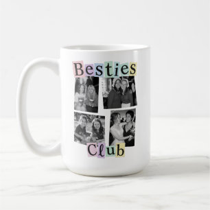 Besties Club Aangepaste Fotosamenstelling Koffiemok