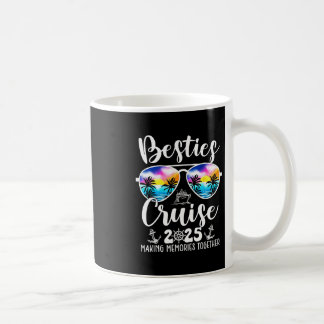 Besties Cruise 2025 Overeenkomstige Vrienden Groep Koffiemok