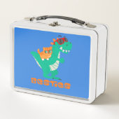 Besties een kat en dinosaurus (Voorkant)