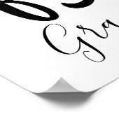 Besties for Life BFF Friends Forever Gift Poster (Hoek)