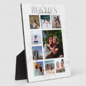 Besties Forever Photo Collage Fotoplaat (Zijkant)