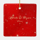 'Besties' Foto Ornament (Achterkant)