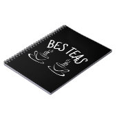 Besties Funny Friendship Notitieboek (Linkerzijde)