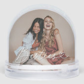 Besties Heart Two Photo Keepsake (Arrière)