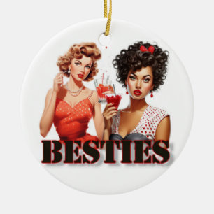 Besties Kerst Ornament Grappig