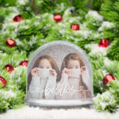 Besties Love Hearts Photo personnalisée (Noël)