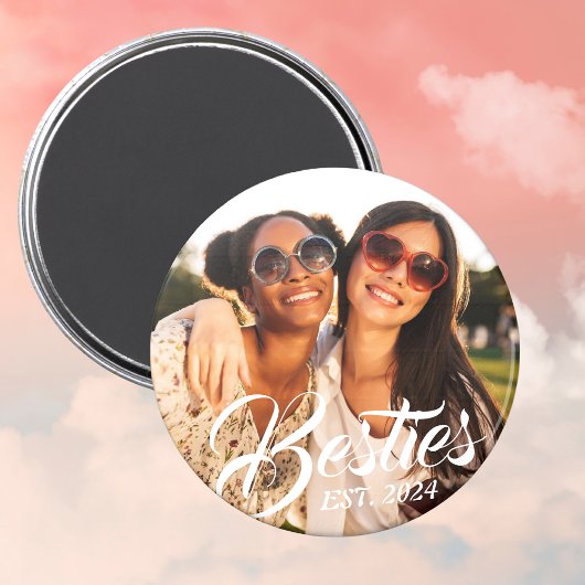 Besties Magnet pour les meilleurs amis BFF Photo M