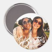 Besties Magnet pour les meilleurs amis BFF Photo M (Recto/Verso)