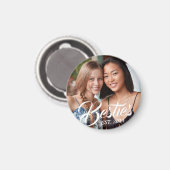 Besties Magnet voor Beste Vrienden BFF Foto Magnet Magneet (Voorkant / Achterkant)