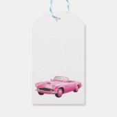 Besties Malibu Pink Doll Beach Cadeaulabel (Achterkant)