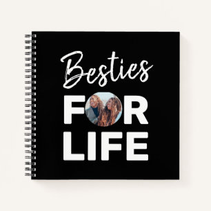 Besties Modern BFF Best Friends Foto Fun Birthday Notitieboek