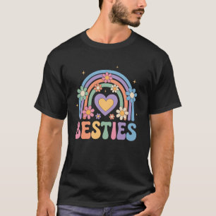 Besties Schattigee bijpassende moeder dochter vrie T-shirt